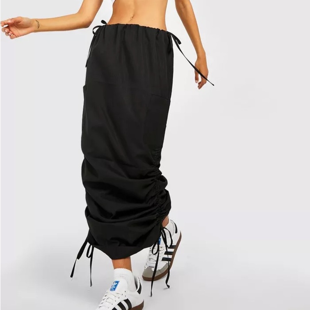 Black Midi Skirt